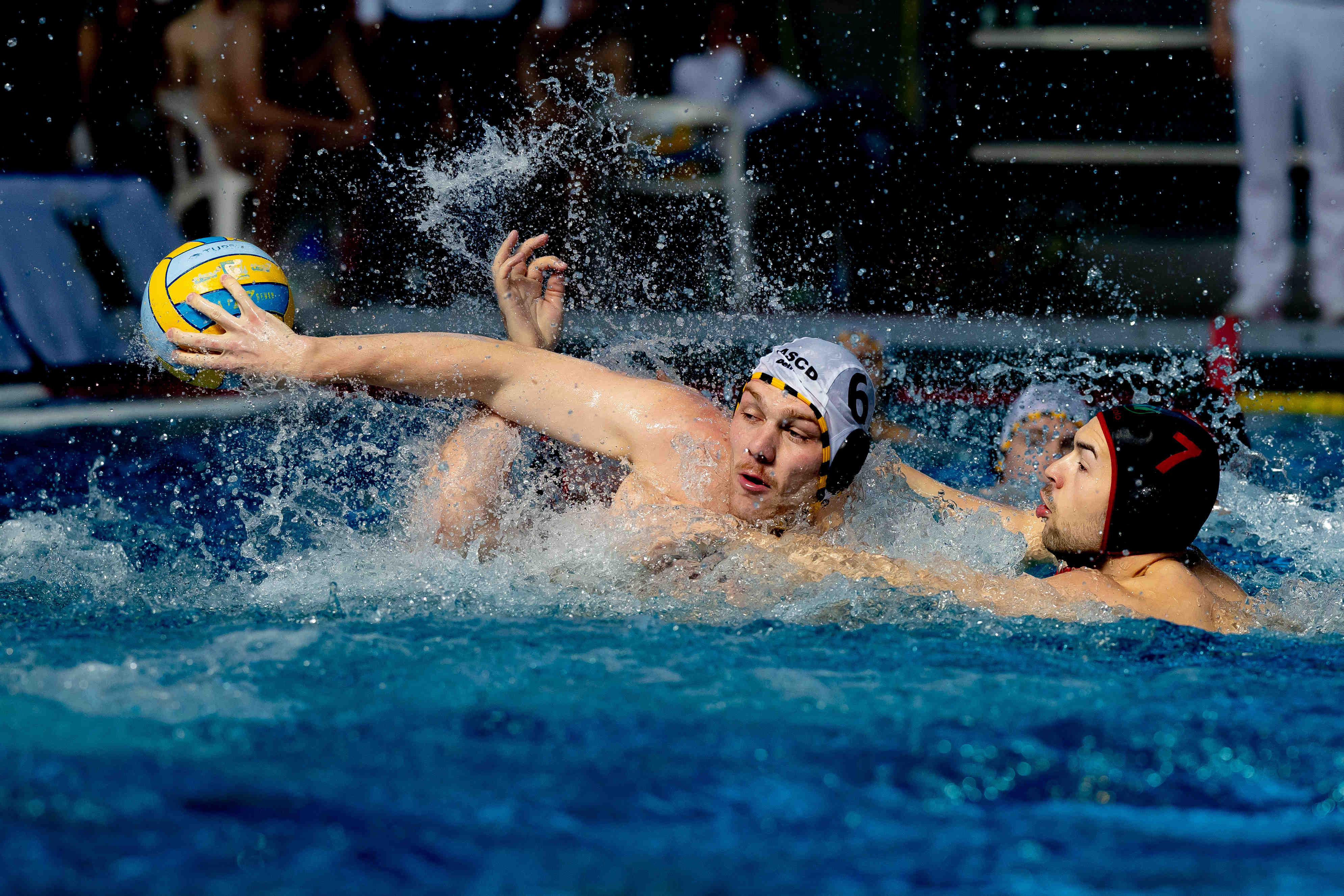 Water polo trick shot
